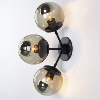 Бра Modo Sconce 3 Globes золотой 