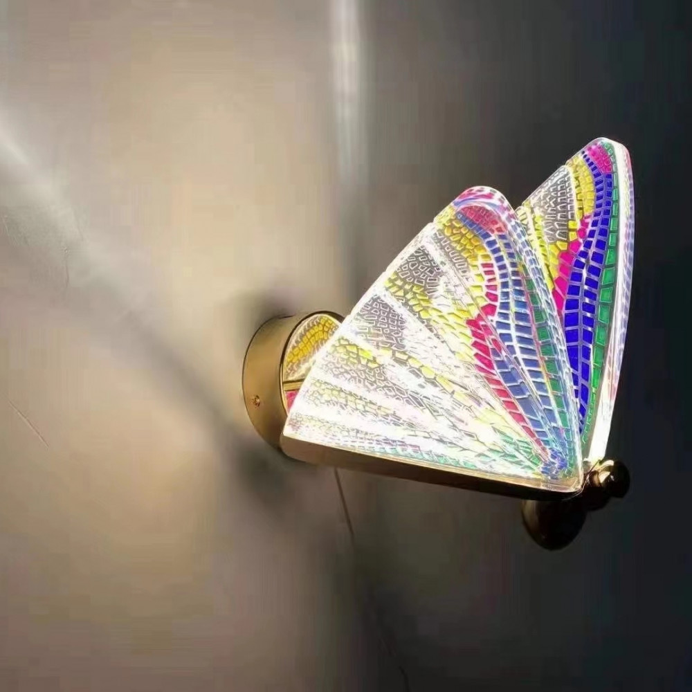 Бра The Fluttering Butterfly B разноцветный DE18926 Бра The Fluttering Butterfly B разноцветный DE18926