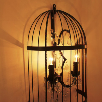 Бра Vintage birdcage 5006–B2 черный 