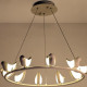 Люстра Creative Bird Chandelier 10R черный  DE14584