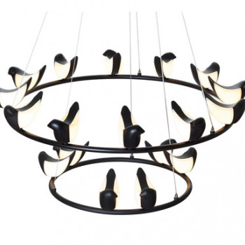 Люстра Creative Bird Chandelier 12+6R белый 