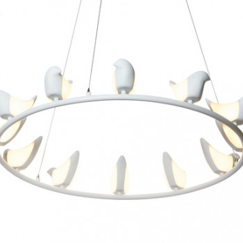 Люстра Creative Bird Chandelier 12R белый 