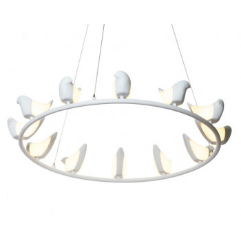 Люстра Creative Bird Chandelier 12R белый 