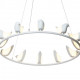 Люстра Creative Bird Chandelier 12R черный  DE14588