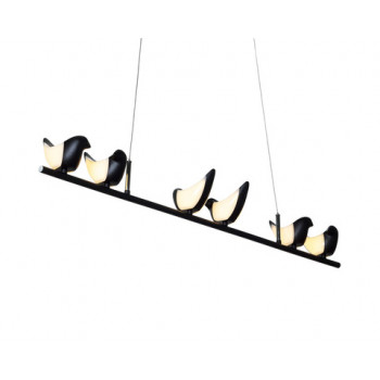 Люстра Creative Bird Chandelier 6L черный 