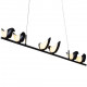 Люстра Creative Bird Chandelier 6L белый  DE14589