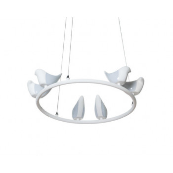 Люстра Creative Bird Chandelier 6R белый 