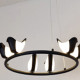 Люстра Creative Bird Chandelier 6R белый  DE14591