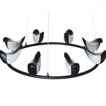 Люстра Creative Bird Chandelier 8R белый 