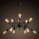 Люстра Double Octopus Chandelier красный  DE30368