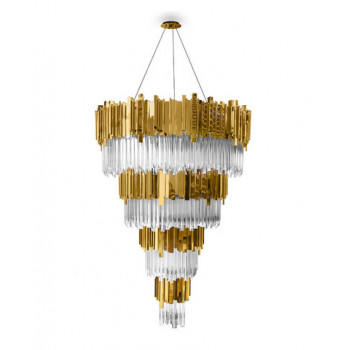 Люстра Empire Chandelier D120 хром 