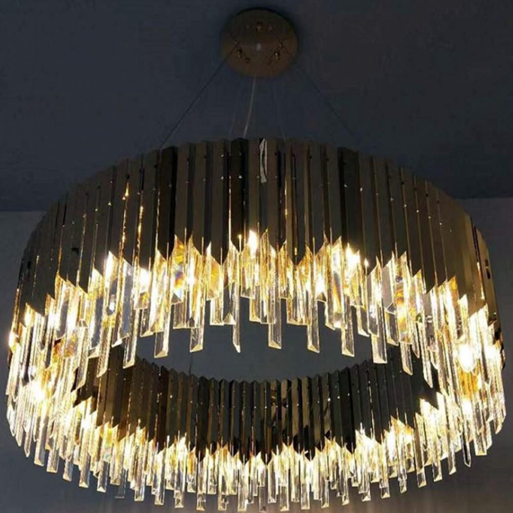 Люстра Facet Crystal Suspension D100  DE17103