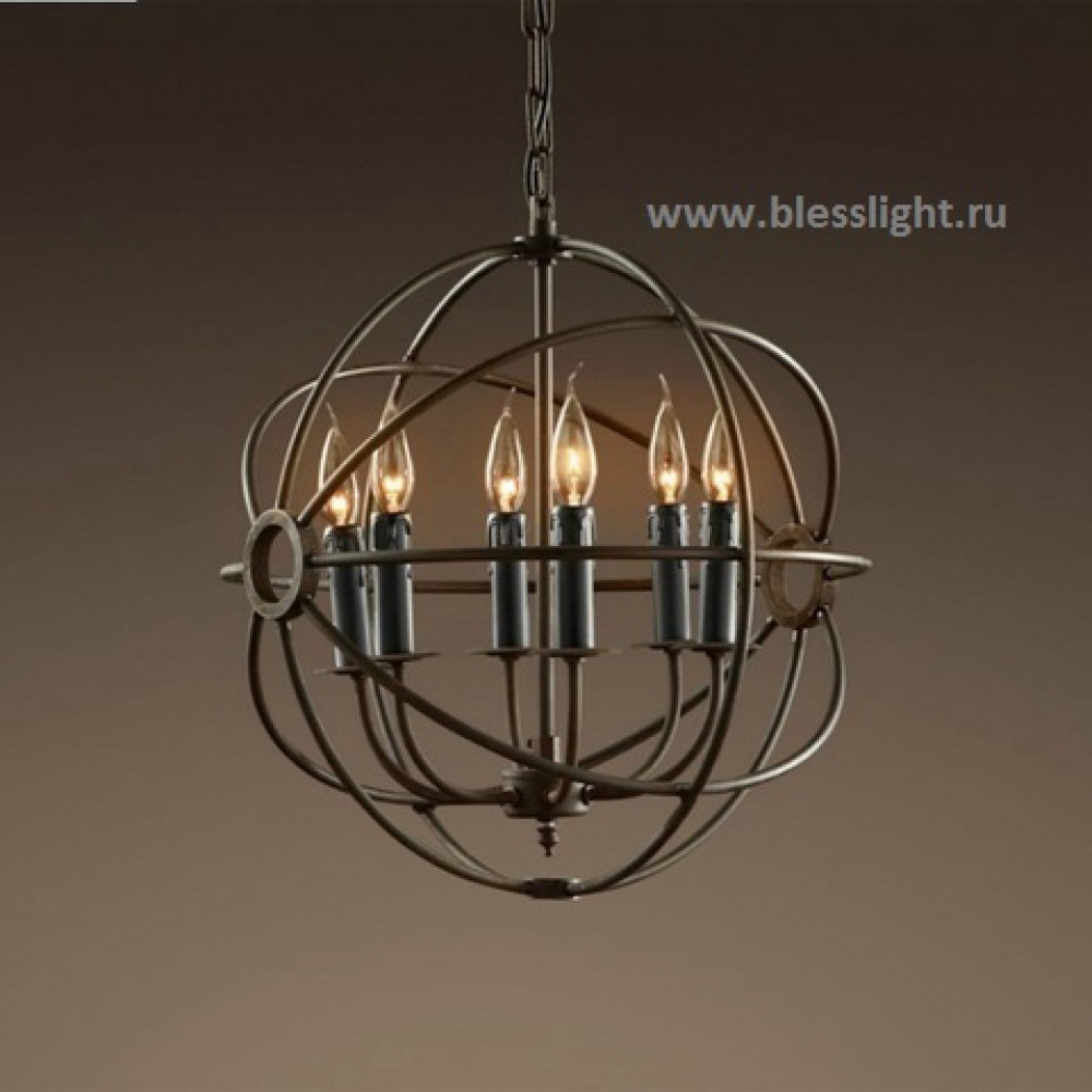 Люстра Foucault's orb 8031–6B D56 черный DE30011