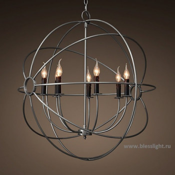 Люстра Foucault's orb 8031–8B серый 