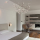Люстра Heracleum D98 серебряный  DE12024