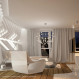Люстра Heracleum D98 серебряный  DE12024