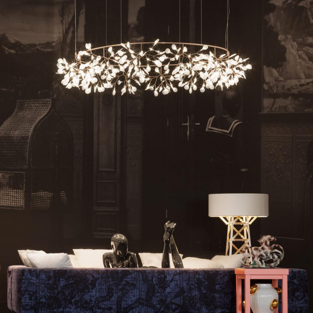 Люстра Heracleum the Big O D105 135 x 0,7Вт золотой DE14732