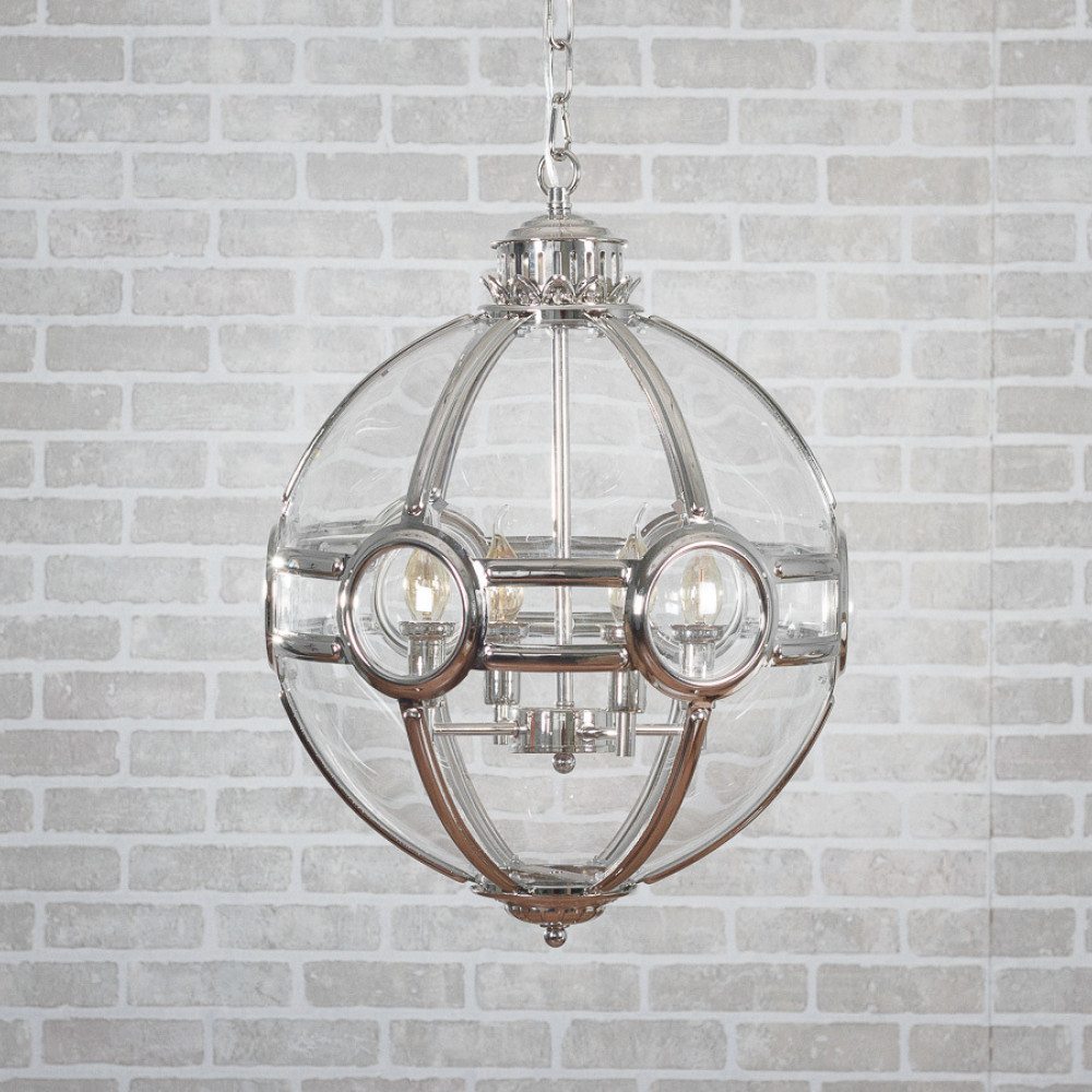 Люстра Lantern Hagerty D43 черный  DE30648