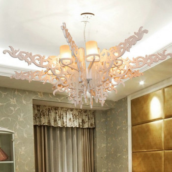 Люстра Mansion D130 H45 белый