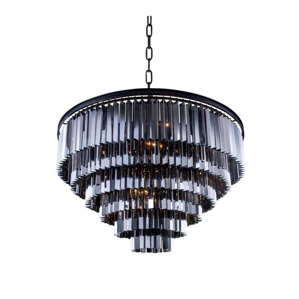 Люстра Odeon 3001–D100/7 дымчатый  DE30339