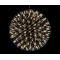 Люстра Raimond Sphere D30 42x0,25Вт золотой