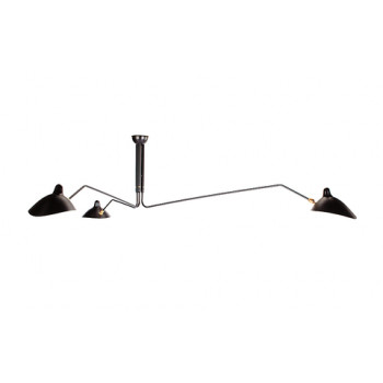 Люстра Serge Mouille Lamp 3 D160 H45 белый