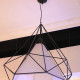 Люстра The Diamond Chandelier H68 D60 черный DE10606