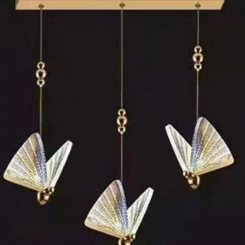 Люстра The Fluttering Butterfly L3 прозрачный 