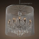 Люстра Vaille crystal 3005–D18 D120 ржавый металл DE31232