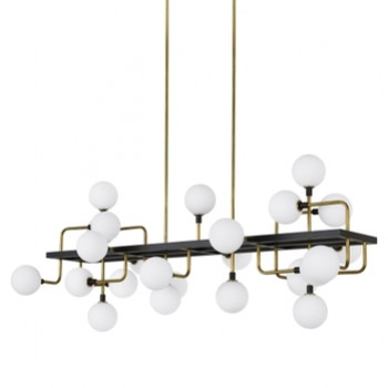 Люстра Viaggio Linear Suspension 120 x 66 H64 