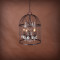 Люстра Vintage birdcage 5006–D5 ржавый металл 