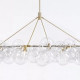 Люстра XL Bubble Chandeliers серебряный + белый  DE14529