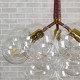 Люстра XL Bubble Chandeliers серебряный + белый  DE14529