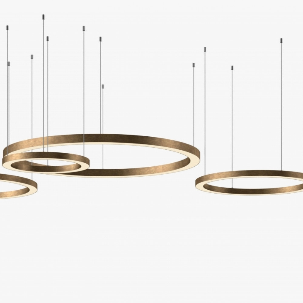 Светильник Light Ring Horizontal Copper Gold D60  DE17029
