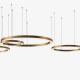 Светильник Light Ring Horizontal Copper Gold D60  DE17029