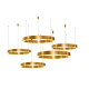 Светильник Light Ring Horizontal Copper Gold D60  DE17029