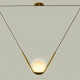 Светильник Perle 1 Pendant Light черный  DE12312