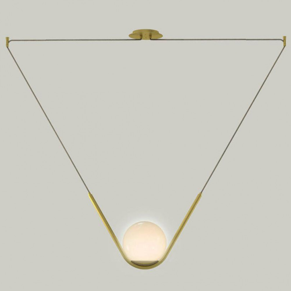 Светильник Perle 1 Pendant Light черный  DE12312