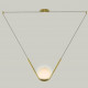 Светильник Perle 1 Pendant Light черный  DE12312