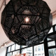 Светильник Punch Ball Pendant light D72 черный DE11879