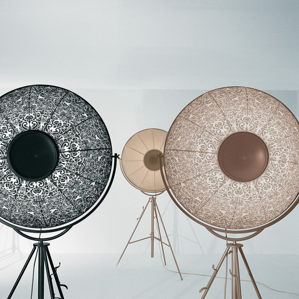 Торшер Fortuny D62 H190 черный DE10001
