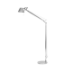 Торшер Tolomeo micro 2 серебряный  DE11279