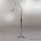 Торшер Tolomeo micro 3 серебряный 