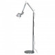 Торшер Tolomeo micro 3 серебряный  DE11278
