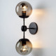 Бра Modo Sconce 2 Globes Black DE10875