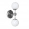 Бра Modo Sconce 2 Globes Chrome