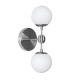 Бра Modo Sconce 2 Globes Chrome-clear DE14481