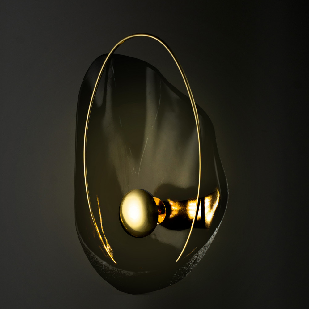 Бра Pearl Wall Lamp Black DE17725