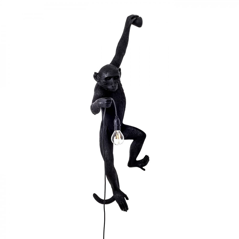 Бра The Monkey Lamp Hanging Version Black DE16754