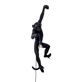 Ѓра The Monkey Lamp Hanging Version Black